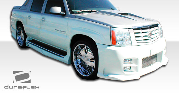 2002-2006 Cadillac Escalade EXT ESV Duraflex Platinum Body Kit - 4 Piece - Includes Platinum Front Bumper Cover (100331) Platinum Rear Bumper Cover (100334) Platinum Side Skirts Rocker Panels (100335)