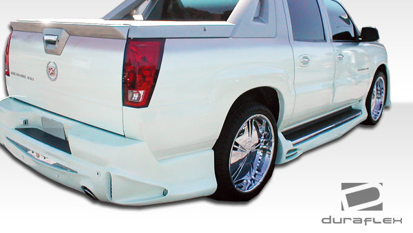 2002-2006 Cadillac Escalade EXT ESV Duraflex Platinum Body Kit - 4 Piece - Includes Platinum Front Bumper Cover (100331) Platinum Rear Bumper Cover (100334) Platinum Side Skirts Rocker Panels (100335)