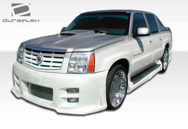 2002-2006 Cadillac Escalade EXT ESV Duraflex Platinum Body Kit - 4 Piece - Includes Platinum Front Bumper Cover (100331) Platinum Rear Bumper Cover (100334) Platinum Side Skirts Rocker Panels (100335)