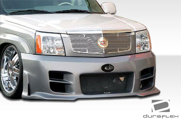 2002-2006 Cadillac Escalade Duraflex Platinum Body Kit - 4 Piece - Includes Platinum Front Bumper Cover (100331) Platinum Rear Bumper Cover (100332) Platinum Side Skirts Rocker Panels (100333)