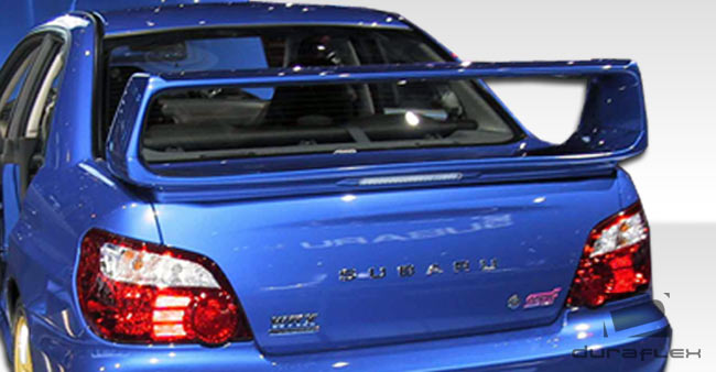 2002-2007 Subaru Impreza WRX STI 4DR Duraflex STI Look Wing Trunk Lid Spoiler - 1 Piece
