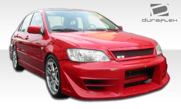 2002-2003 Mitsubishi Lancer Duraflex Evo 7 Body Kit - 4 Piece - Includes Evo 7 Front Bumper Cover (100369) Walker Rear Bumper Cover (100371) Walker Side Skirts Rocker Panels (100372)