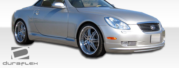2002-2004 Lexus SC Series SC430 Duraflex W-1 Body Kit - 4 Piece - Includes W-1 Front Lip Under Spoiler Air Dam (103575) W-1 Side Skirts Rocker Panels (103576) W-1 Rear Lip Under Spoiler Air Dam (103577)