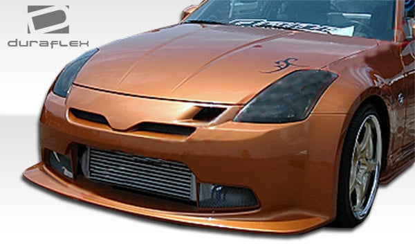 2003-2008 Nissan 350Z Z33 Duraflex C-2 Body Kit - 4 Piece - Includes C-2 Front Bumper Cover (100490) Drifter 2 Rear Bumper Cover (100492) Drifter 2 Side Skirts Rocker Panels (100493)