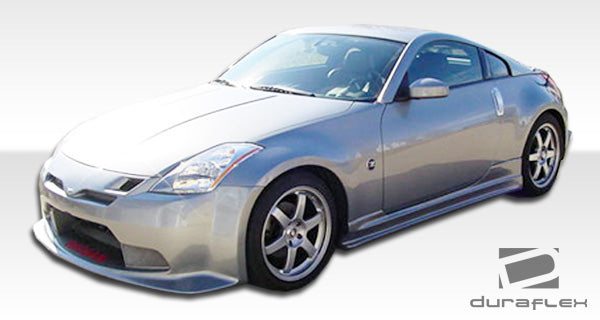 2003-2008 Nissan 350Z Z33 Duraflex C-2 Body Kit - 4 Piece - Includes C-2 Front Bumper Cover (100490) Drifter 2 Rear Bumper Cover (100492) Drifter 2 Side Skirts Rocker Panels (100493)