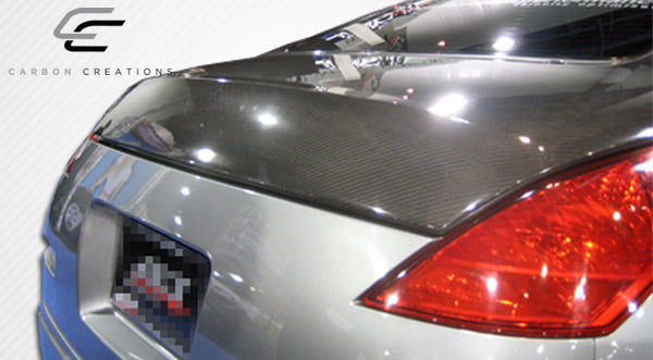 2003-2008 Nissan 350Z Z33 Coupe Carbon Creations OEM Look Trunk - 1 Piece