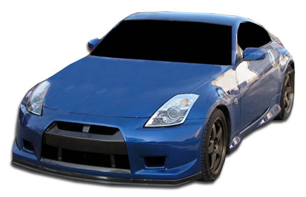 2003-2008 Nissan 350Z Z33 Duraflex GT-R Body Kit - 4 Piece - Includes GT-R Front Bumper Cover (105901) R35 Side Skirts Rocker Panels (106030) R35 Rear Bumper Cover (106031)
