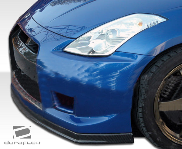 2003-2008 Nissan 350Z Z33 Duraflex GT-R Body Kit - 4 Piece - Includes GT-R Front Bumper Cover (105901) R35 Side Skirts Rocker Panels (106030) R35 Rear Bumper Cover (106031)