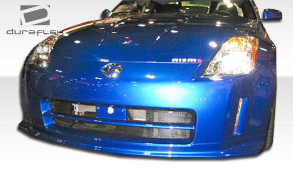 2003-2008 Nissan 350Z Z33 Duraflex N1 Body Kit - 5 Piece - Includes N-1 Front Bumper Cover (100495) N-1 Rear Add On Bumper Spat Extensions (100496) N-1 Side Skirts Rocker Panels (100497)