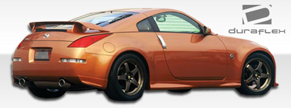 2003-2008 Nissan 350Z Z33 Duraflex N-2 Body Kit - 5 Piece - Includes N-2 Front Bumper (104988) N-1 Side Skirts Rocker Panels (100497) N-1 Rear Add On Bumper Spat Extensions (100496)