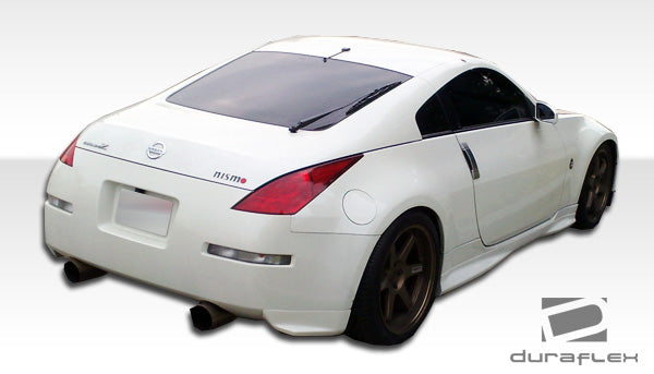 2003-2008 Nissan 350Z Z33 Duraflex N1 Body Kit - 5 Piece - Includes N-1 Front Bumper Cover (100495) N-1 Rear Add On Bumper Spat Extensions (100496) N-1 Side Skirts Rocker Panels (100497)