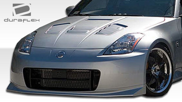 2003-2008 Nissan 350Z Z33 Duraflex N-2 Body Kit - 5 Piece - Includes N-2 Front Bumper (104988) N-1 Side Skirts Rocker Panels (100497) N-1 Rear Add On Bumper Spat Extensions (100496)