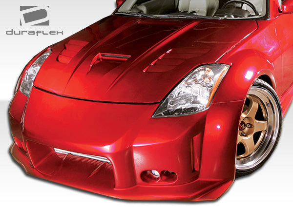 2003-2008 Nissan 350Z Z33 Duraflex Vader 3 Body Kit - 4 Piece - Includes Vader 3 Wide Body Front Bumper Cover (102263) Vader 3 Wide Body Rear Bumper Cover (102265) Vader 3 Wide Body Side Skirts Rocker Panels (102264)