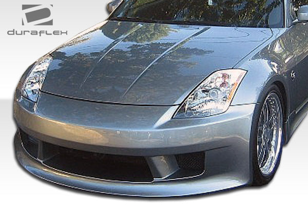 2003-2008 Nissan 350Z Z33 Duraflex V-Speed Body Kit - 4 Piece - Includes V-peed Front Bumper Cover (105646) V-Speed Side Skirts Rocker Panels (105647) V-Speed Rear Bumper Cover (105648)