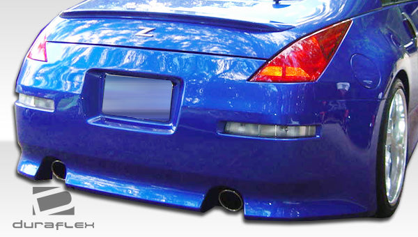 2003-2008 Nissan 350Z Z33 Duraflex V-Speed Rear Bumper Cover - 1 Piece
