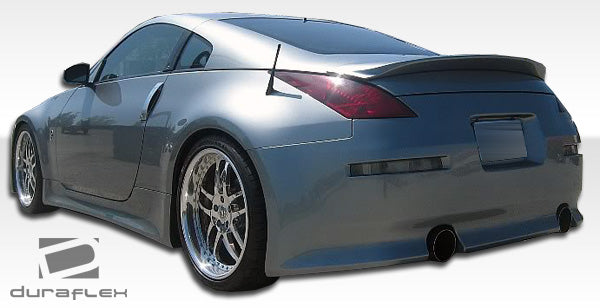 2003-2008 Nissan 350Z Z33 Duraflex V-Speed Body Kit - 4 Piece - Includes V-peed Front Bumper Cover (105646) V-Speed Side Skirts Rocker Panels (105647) V-Speed Rear Bumper Cover (105648)