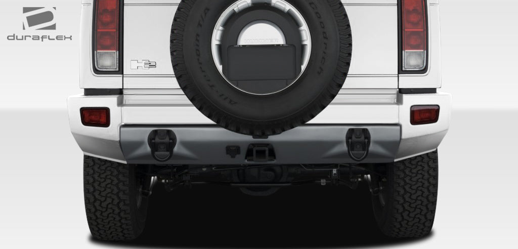 2003-2009 Hummer H2 Duraflex BR-N Body Kit - 9 Piece - Includes BR-N Front Add On Bumper Spat Extensions (107745) BR-N Rear Add On Bumper Spat Extensions (107746) BR-N Fenders (107747)