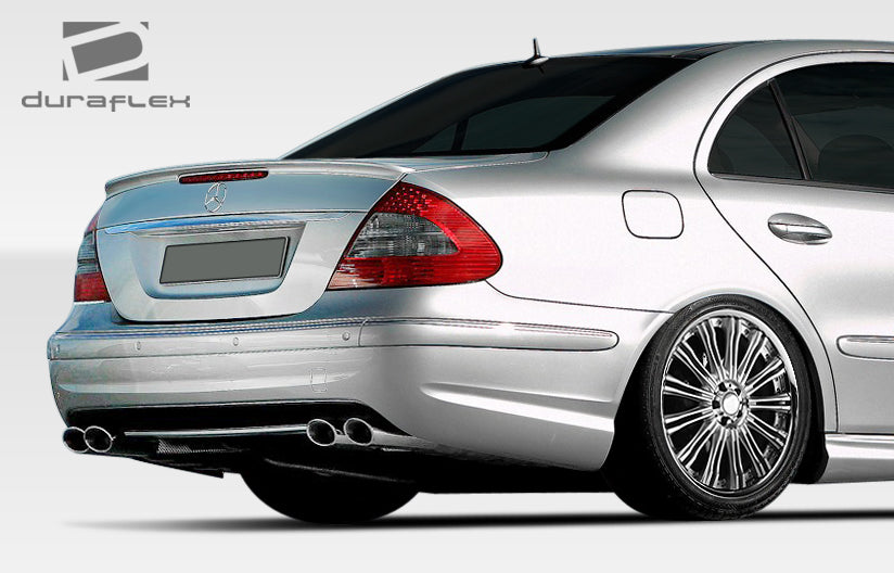 2007-2009 Mercedes E Class W211 Duraflex E63 Look Body Kit - 4 Piece - Includes E63 Look Front Bumper Cover (107804) E63 Look Side Skirts Rocker Panels (107805) E63 Rear Bumper Cover (107806)