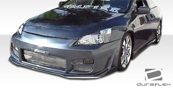 2003-2007 Honda Accord 2DR Duraflex R34 Body Kit - 4 Piece - Includes R34 Front Bumper Cover (100556) Evo 5 Rear Bumper Cover (100554) Evo 5 Side Skirts Rocker Panels (100555)