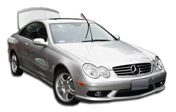 2003-2009 Mercedes CLK W209 Duraflex AMG Body Kit - 4 Piece - Includes AMG Style Front Bumper Cover (103085) AMG Style Rear Bumper Cover (103087) AMG Style Side Skirts Rocker Panels (103086)