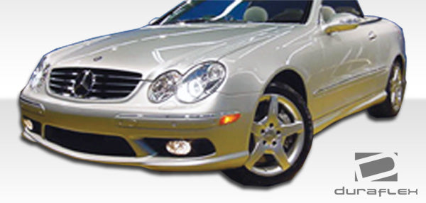 2003-2009 Mercedes CLK W209 Duraflex AMG Body Kit - 4 Piece - Includes AMG Style Front Bumper Cover (103085) AMG Style Rear Bumper Cover (103087) AMG Style Side Skirts Rocker Panels (103086)