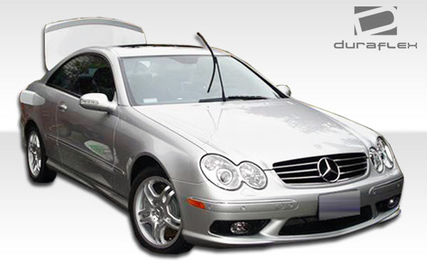 2003-2009 Mercedes CLK W209 Duraflex W-1 Body Kit - 4 Piece - Includes W-1 Front Bumper Cover (107684) AMG Style Side Skirts Rocker Panels (103086) AMG Style Rear Bumper Cover (103087)
