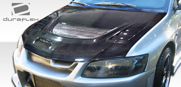 2003-2006 Mitsubishi Lancer Evolution 8 9 Duraflex C-1 Front Bumper Cover - 1 Piece