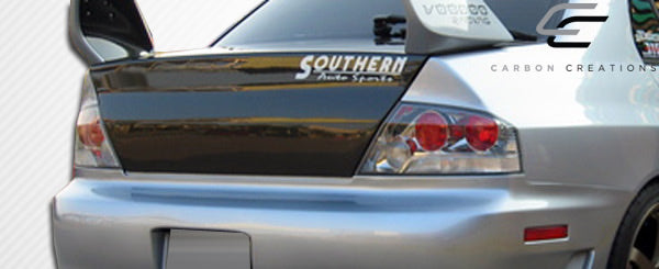 2002-2003 Mitsubishi Lancer 2003-2006 Mitsubishi Lancer Evolution 8 9 Carbon Creations OEM Look Trunk - 1 Piece
