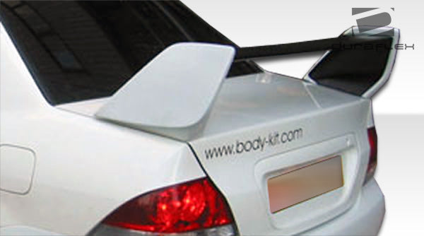 2002-2007 Mitsubishi Lancer / 2003-2006 Mitsubishi Lancer Evolution 8 9 Duraflex Evo 8 Wing Trunk Lid Spoiler - 1 Piece
