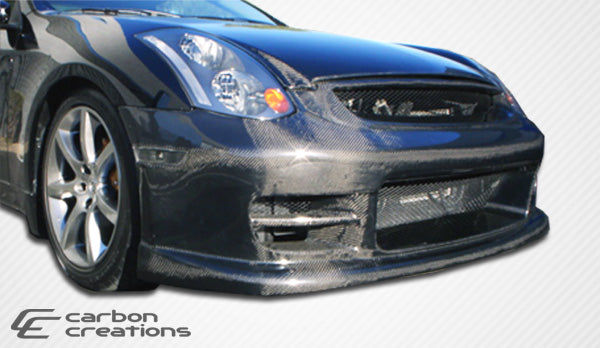2003-2007 Infiniti G Coupe G35 Carbon Creations TS-1 Front Bumper Cover - 1 Piece