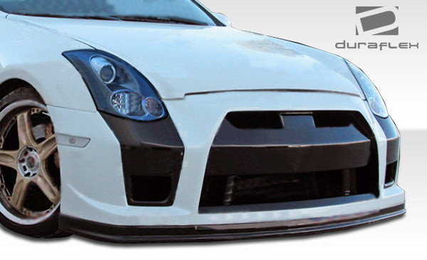 2003-2007 Infiniti G Coupe G35 Duraflex GT-R Body Kit - 4 Piece - Includes GT-R Front Bumper Cover (104358) K-1 Rear Bumper Cover (100466) K-1 Side Skirts Rocker Panels (100467)