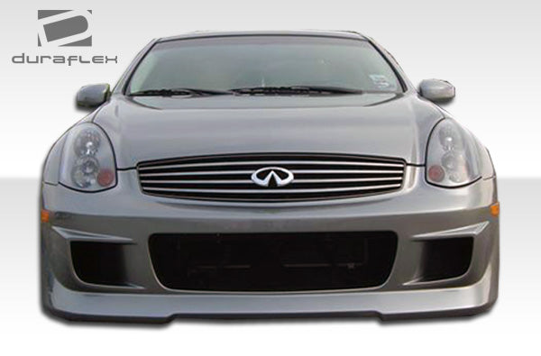 2003-2007 Infiniti G Coupe G35 Duraflex Type G Body Kit - 4 Piece - Includes Type G Front Bumper Cover (100460) I-Spec Rear Lip Under Spoiler Air Dam (100462) I-Spec Side Skirts Rocker Panels (100463)