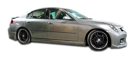 2003-2004 Infiniti G Sedan G35 Duraflex GT Competition Side Skirts Rocker Panels - 2 Piece