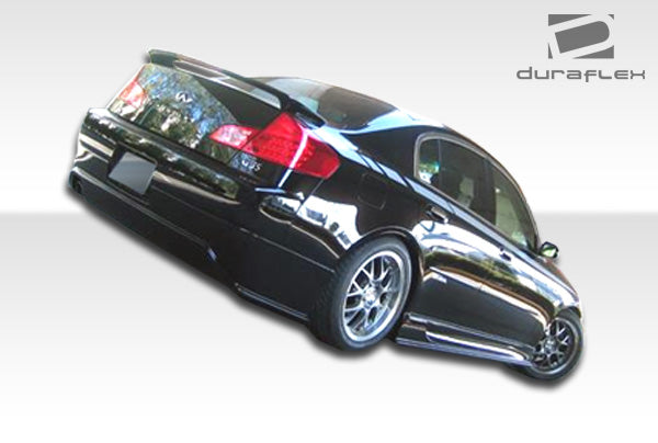 2003-2004 Infiniti G Sedan G35 Duraflex Sigma Rear Lip Under Spoiler Air Dam - 1 Piece