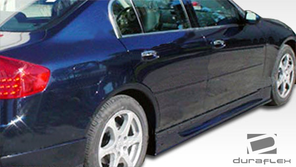 2003-2006 Infiniti G Sedan G35 Duraflex Sigma Side Skirts Rocker Panels - 2 Piece