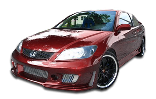 2004-2005 Honda Civic 2DR Duraflex B-2 Body Kit - 4 Piece - Includes B-2 Front Bumper Cover (103309) B-2 Rear Bumper Cover (100227 B-2 Side Skirts Rocker Panels (100228)