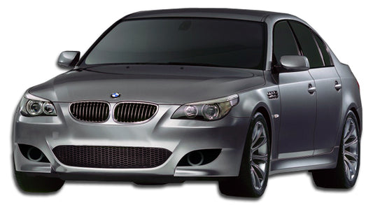 2004-2010 BMW 5 Series E60 Duraflex M5 Look Body Kit - 5 Piece - Includes M5 Look Front Bumper Cover (104420) M5 Look Rear Bumper Cover (104421)M5 Look Side Skirts Rocker Panels (104422) M5 Look Rear Wing Trunk Lid Spoiler(104423)