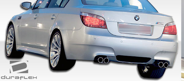 2004-2010 BMW 5 Series E60 Duraflex M5 Look Body Kit - 5 Piece - Includes M5 Look Front Bumper Cover (104420) M5 Look Rear Bumper Cover (104421)M5 Look Side Skirts Rocker Panels (104422) M5 Look Rear Wing Trunk Lid Spoiler(104423)