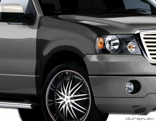 2004-2008 Ford F-150 Duraflex 4.5" Off Road Bulge Front Fenders - 2 Piece