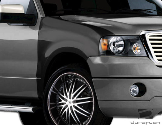 2004-2008 Ford F-150 Duraflex 4.5" Off Road Bulge Front Fenders - 2 Piece