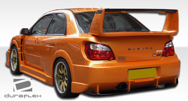 2004-2005 Subaru Impreza WRX STI 4DR Duraflex C-GT Wide Body Rear Bumper Cover - 2 Piece