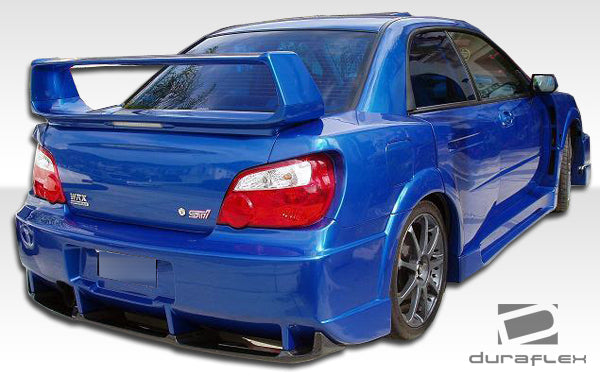 2004-2005 Subaru Impreza WRX STI 4DR Duraflex C-GT Wide Body Rear Fender Flares - 2 Piece