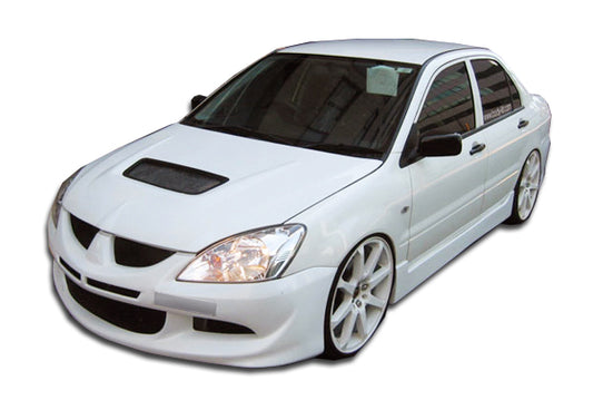 2004-2007 Mitsubishi Lancer Duraflex Evo 8 Body Kit - 4 Piece - Includes Evo 8 Front Bumper Cover (103716) Walker Rear Bumper Cover (100576) Walker Side Skirts Rocker Panels (100577)