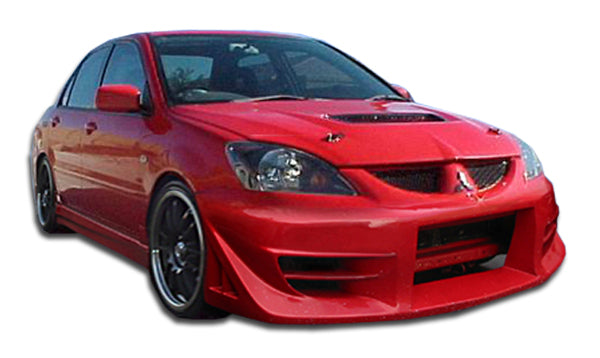 2004-2007 Mitsubishi Lancer Duraflex Walker Body Kit - 4 Piece - Includes Walker Front Bumper Cover (100575) Walker Rear Bumper Cover (100576) Walker Side Skirts Rocker Panels (100577)
