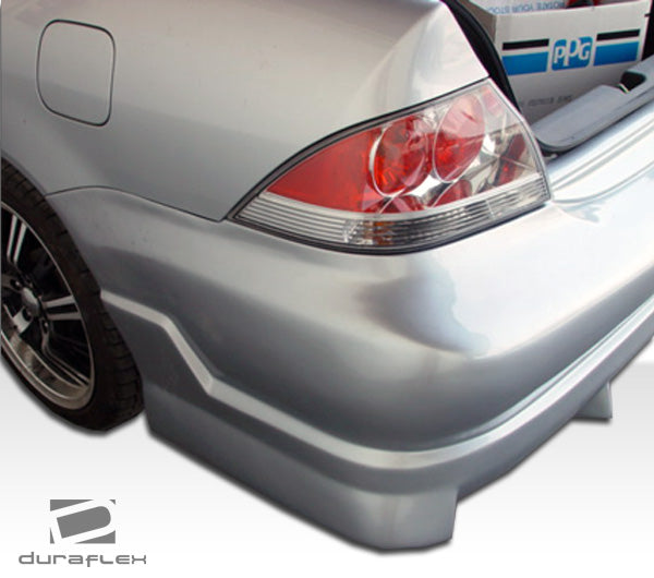 2004-2007 Mitsubishi Lancer Duraflex Walker Body Kit - 4 Piece - Includes Walker Front Bumper Cover (100575) Walker Rear Bumper Cover (100576) Walker Side Skirts Rocker Panels (100577)