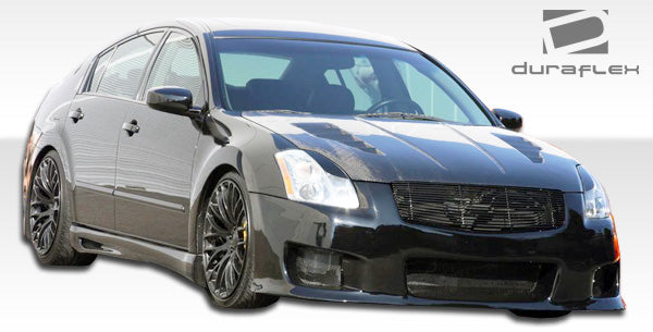2004-2006 Nissan Maxima Duraflex GT-R Body Kit - 4 Piece - Includes GTR Front Bumper Cover (104133) VIP Side Skirts Rocker Panels (100594) GTR Rear Bumper Cover (104134)