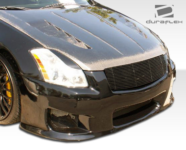 2004-2006 Nissan Maxima Duraflex GT-R Body Kit - 4 Piece - Includes GTR Front Bumper Cover (104133) VIP Side Skirts Rocker Panels (100594) GTR Rear Bumper Cover (104134)