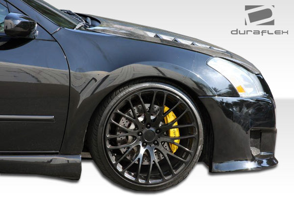 2004-2006 Nissan Maxima Duraflex GT-R Body Kit - 4 Piece - Includes GTR Front Bumper Cover (104133) VIP Side Skirts Rocker Panels (100594) GTR Rear Bumper Cover (104134)