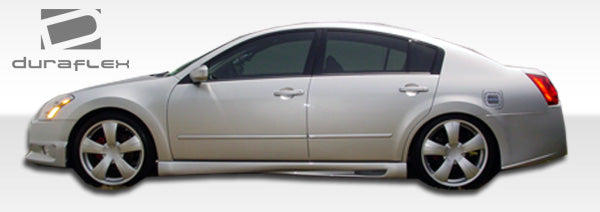 2004-2006 Nissan Maxima Duraflex VIP Body Kit - 4 Piece - Includes VIP Front Bumper Cover (100592) VIP Rear Bumper Cover (100593) VIP Side Skirts Rocker Panels (100594)