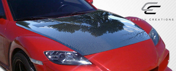 2004-2008 Mazda RX-8 Carbon Creations GT Concept Hood - 1 Piece